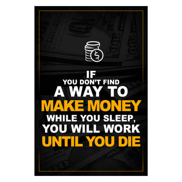 Make Money Whilst Your Sleep Canvas 