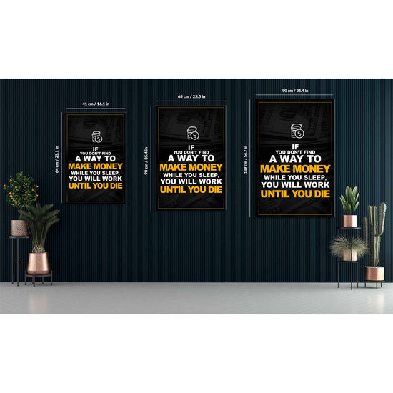 Make Money Whilst Your Sleep Canvas 