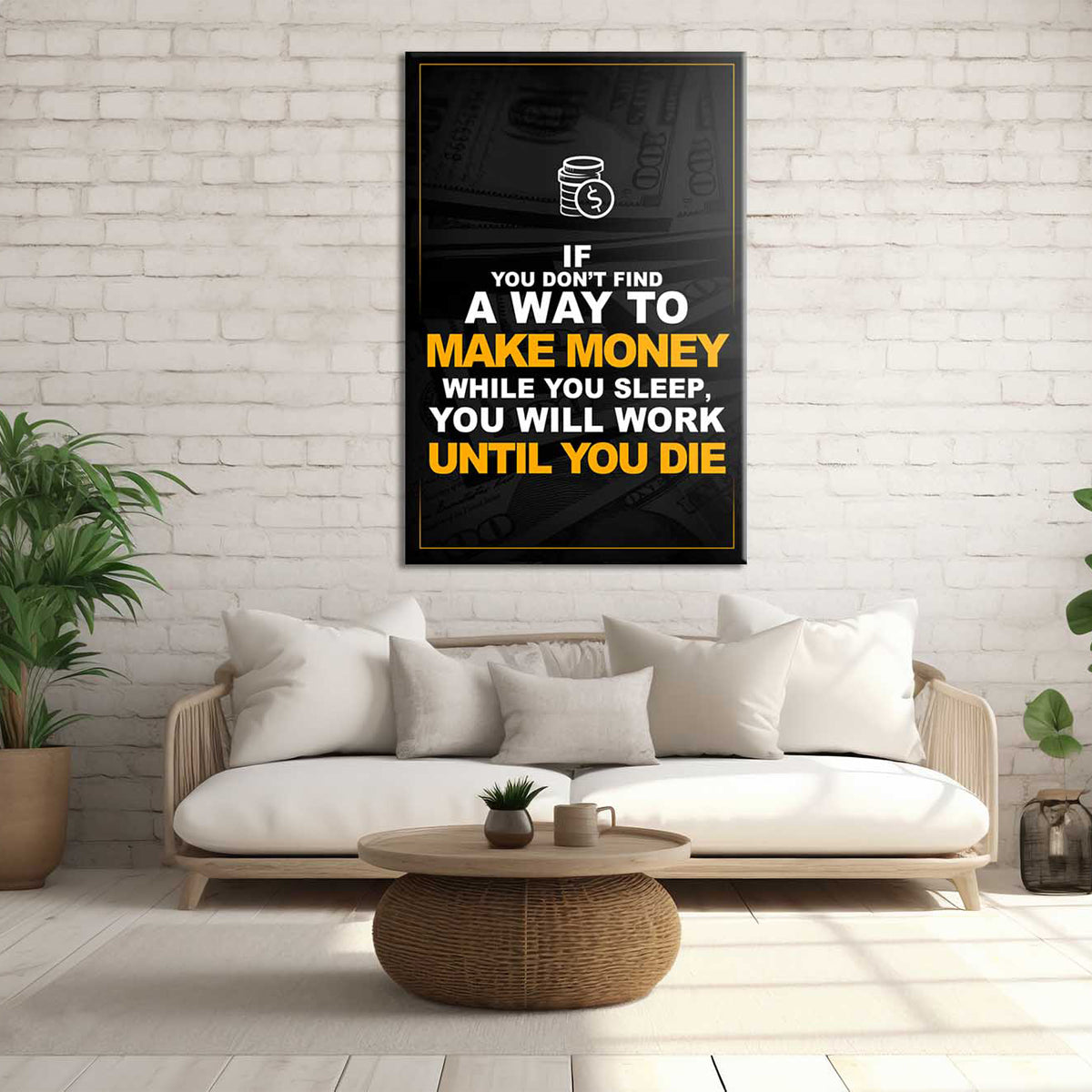Make Money Whilst Your Sleep Canvas 