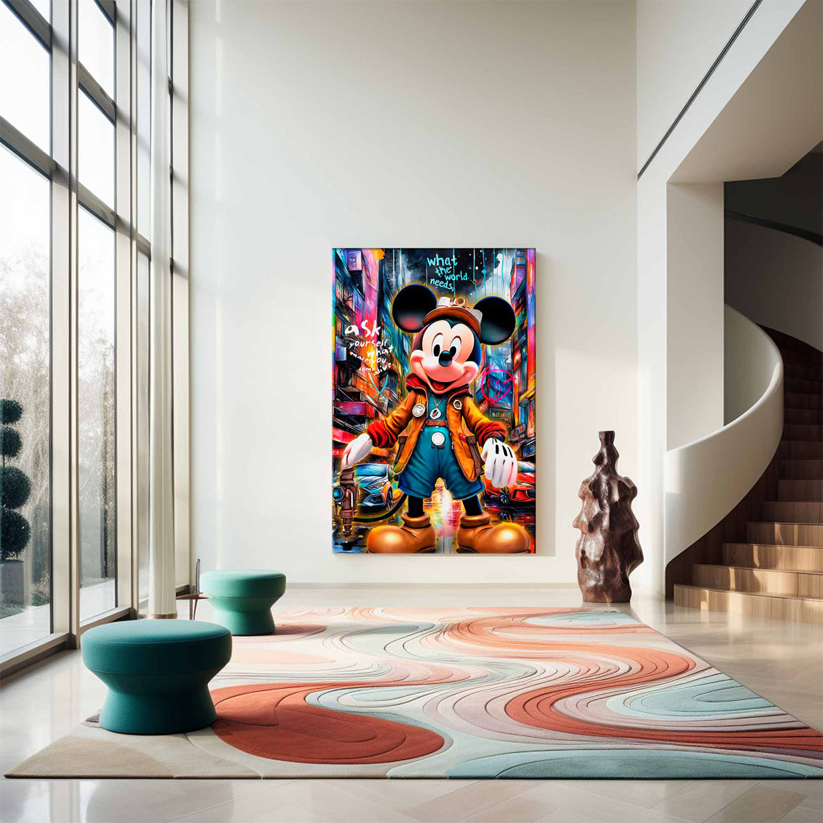 Micky Traveler Canvas 
