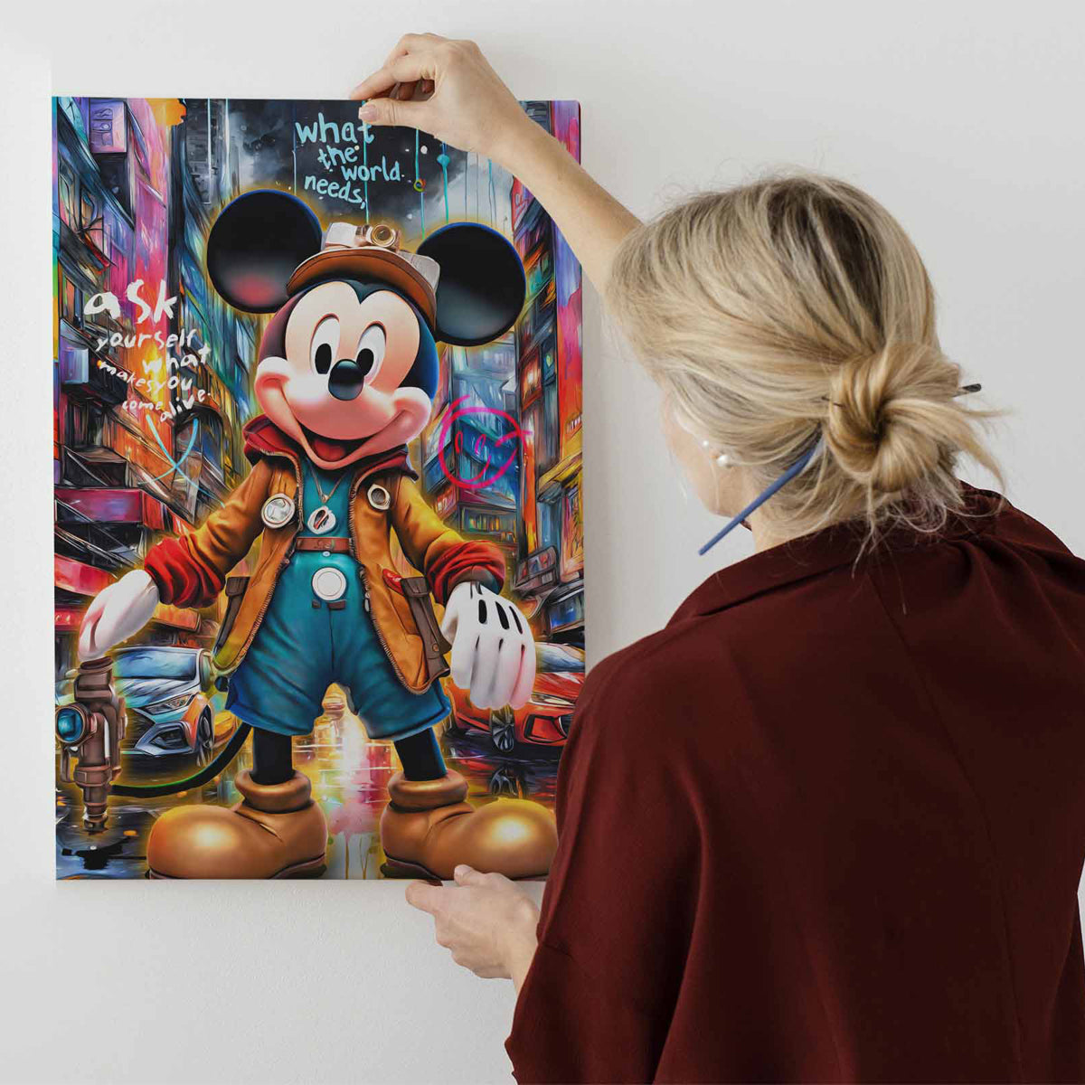 Micky Traveler Canvas 