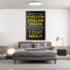Million Dollar Vison Canvas 
