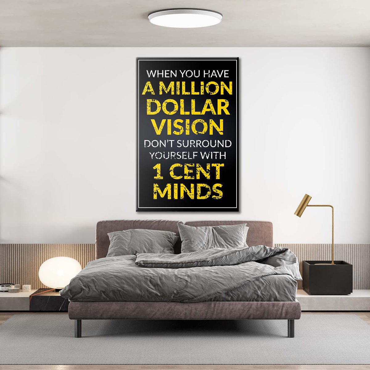 Million Dollar Vison Canvas 