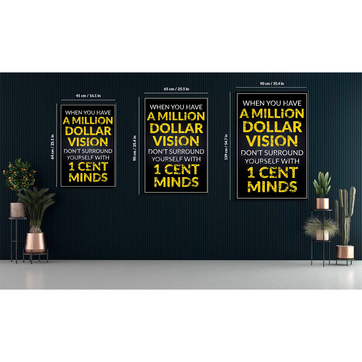 Million Dollar Vison Canvas 
