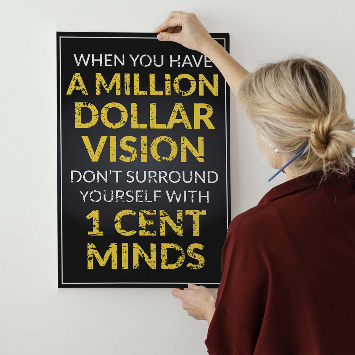 Million Dollar Vison Canvas 