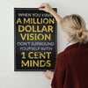 Million Dollar Vison Canvas 