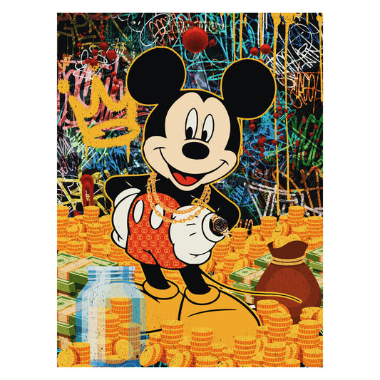 Millionaire Micky Canvas 
