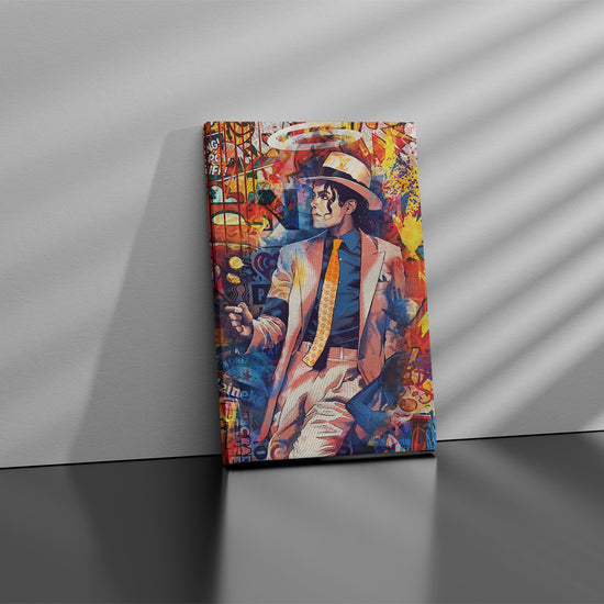 Mj Graffiti Canvas 