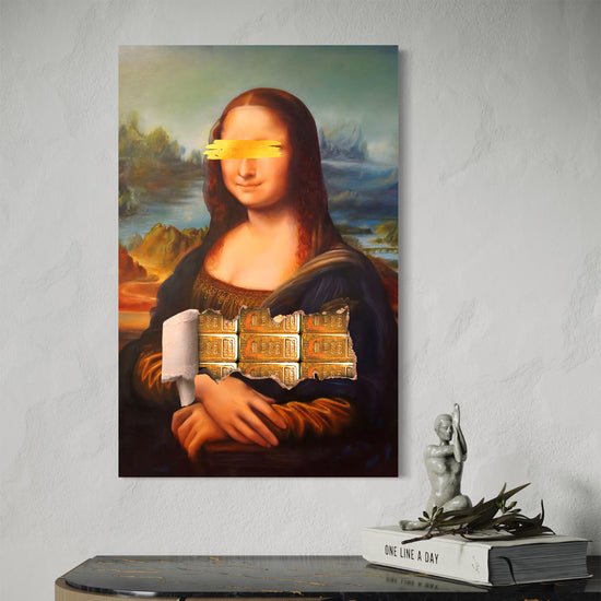 Money Lisa Canvas