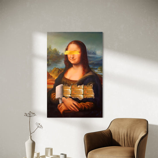 Money Lisa Canvas