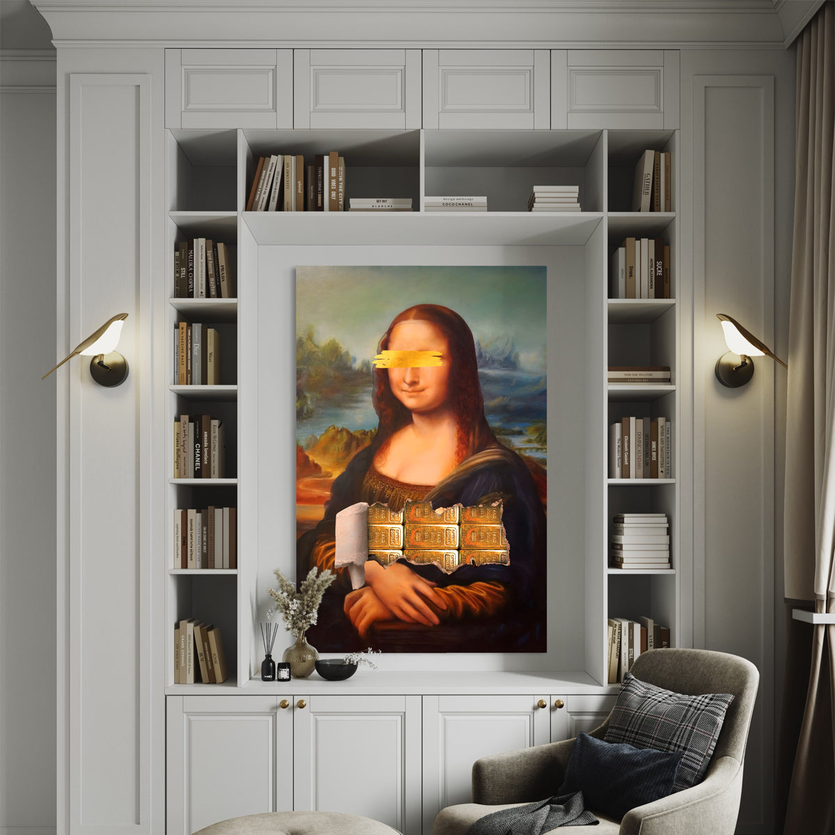 Money Lisa Canvas - Blanq Canvas