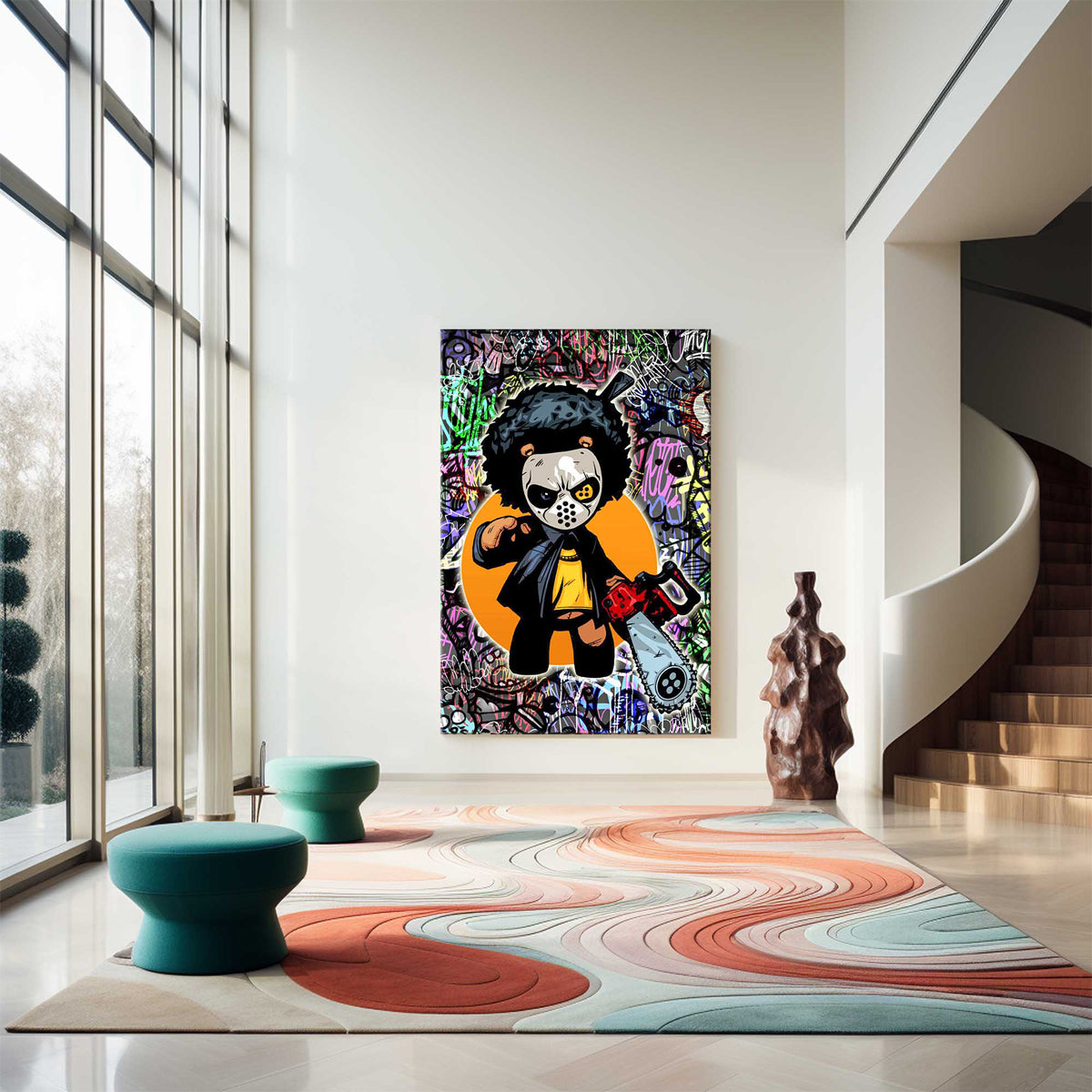 Mysteerious Gangster Canvas 