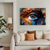 Mystic Gaze Abstract Canvas - Blanq Canvas