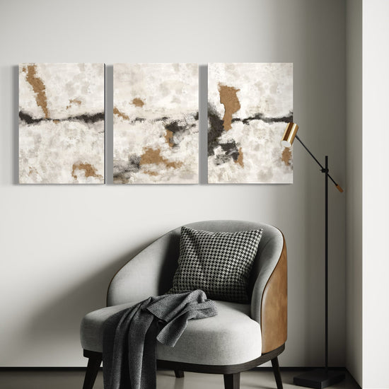Neutral Narratives Set Of 3 Wall Art 
