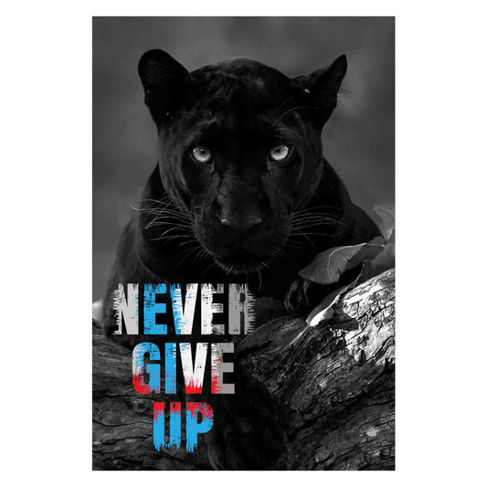 Never Give Up Canvas 