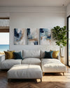 OCEANS EMBRACE SET OF 3 WALL ART 