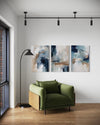 OCEANS EMBRACE SET OF 3 WALL ART 