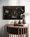 Personalised American Express Hustle Edition Canvas 