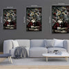 Poker Wolf Canvas 