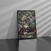 Poker Wolf Canvas 
