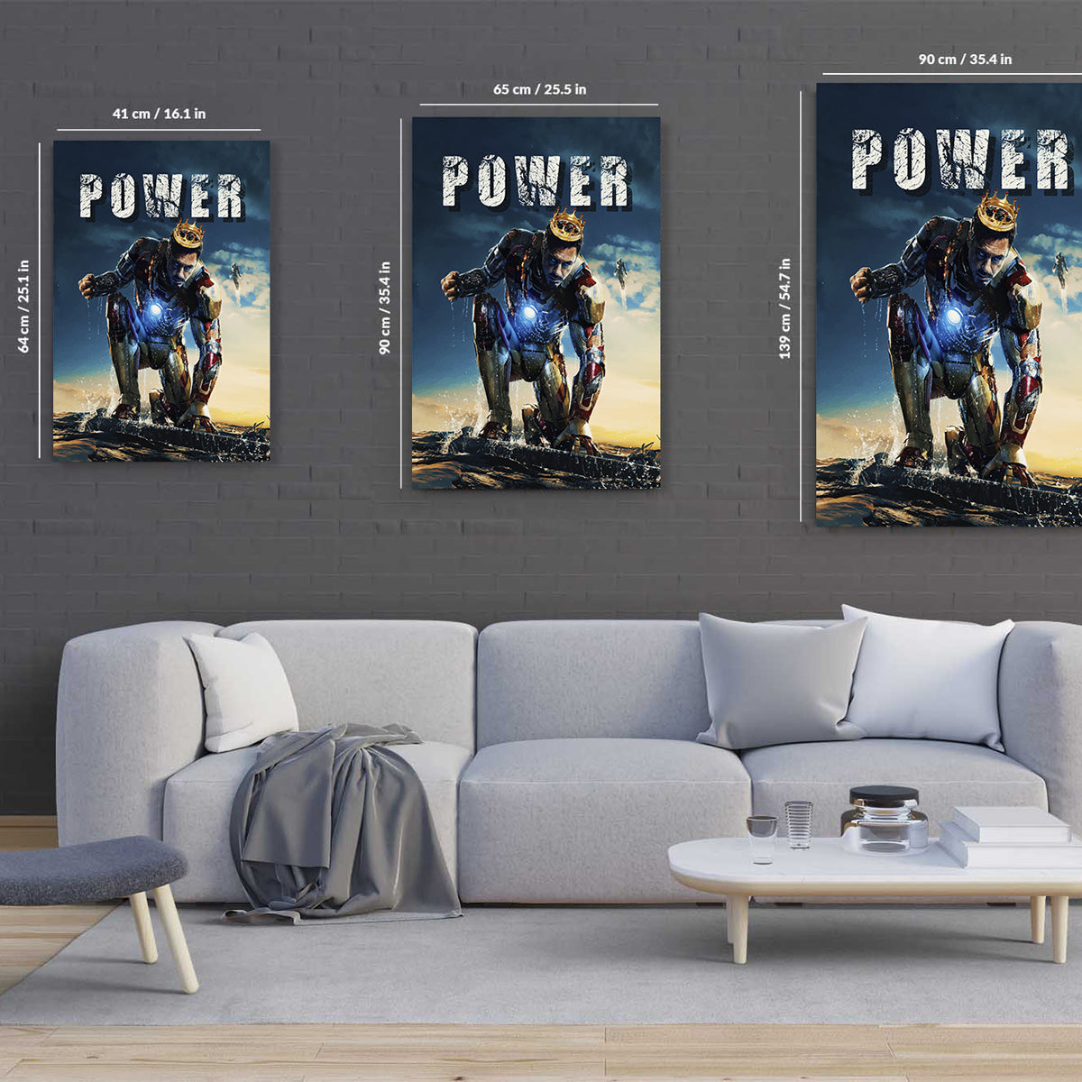 Power Man Canvas 