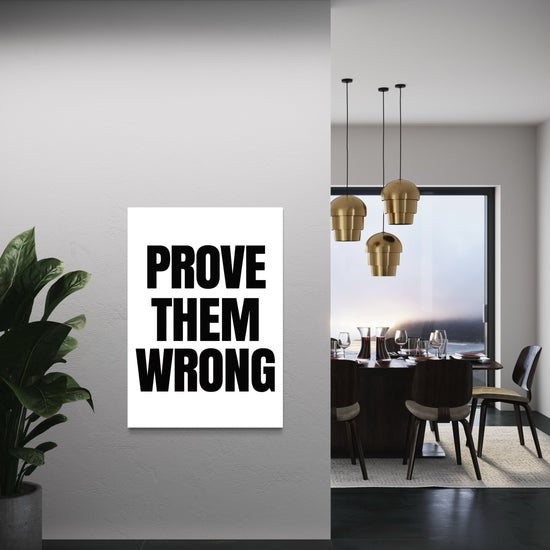 Prove Them Wrong Canvas - Blanq Canvas