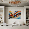 Rainbow Reverie Abstract Canvas