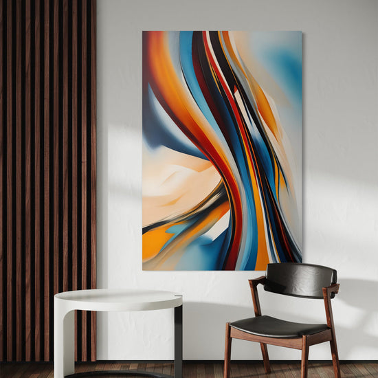 Rainbow Reverie Abstract Canvas