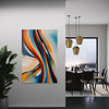 Rainbow Reverie Abstract Canvas - Blanq Canvas