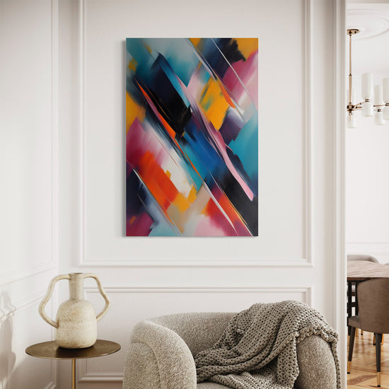 Rhapsody in Color Abstract Canvas