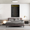 Roles Of Money Canvas 