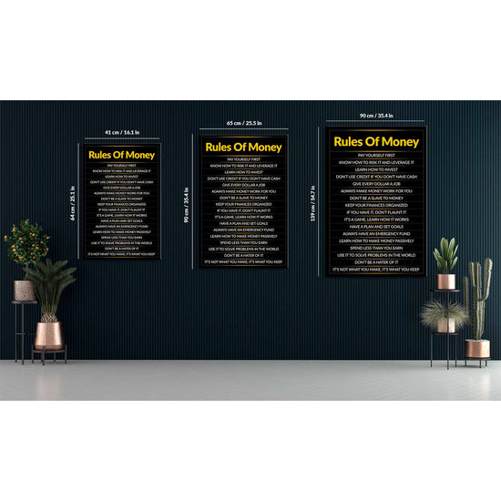 Roles Of Money Canvas 