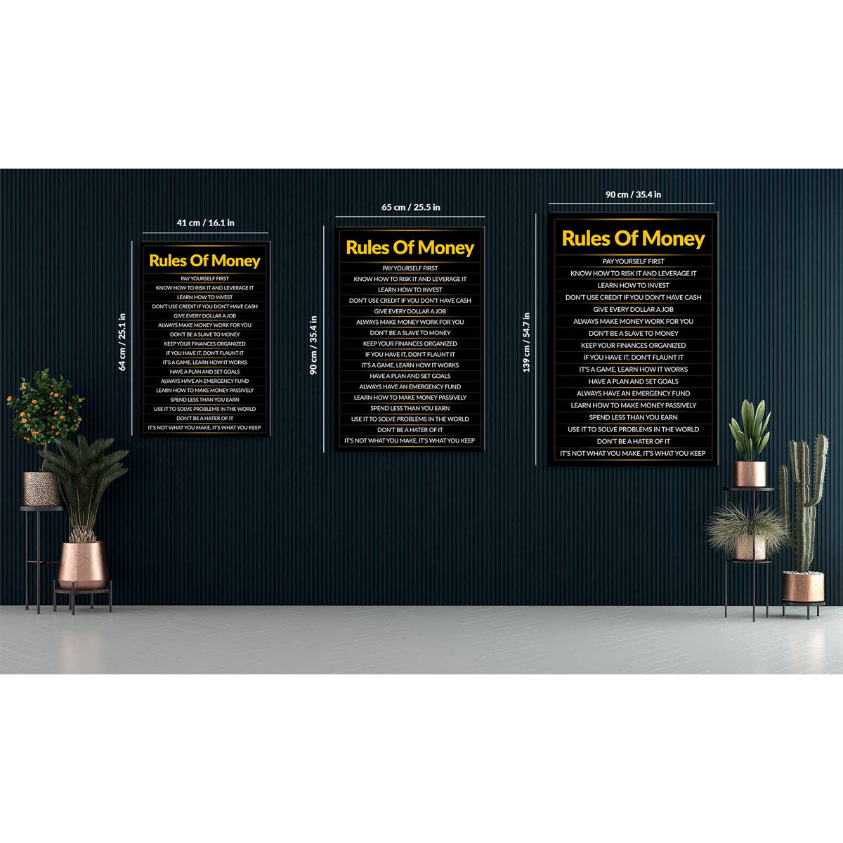 Roles Of Money Canvas 