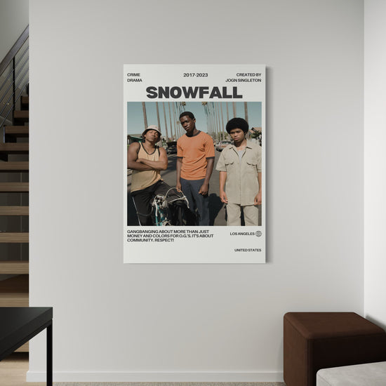SNOWFALL CANVAS 