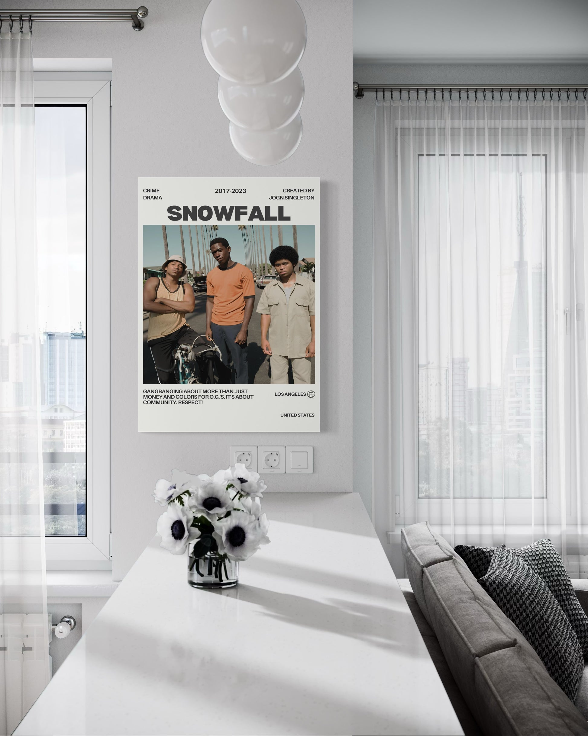 SNOWFALL CANVAS 