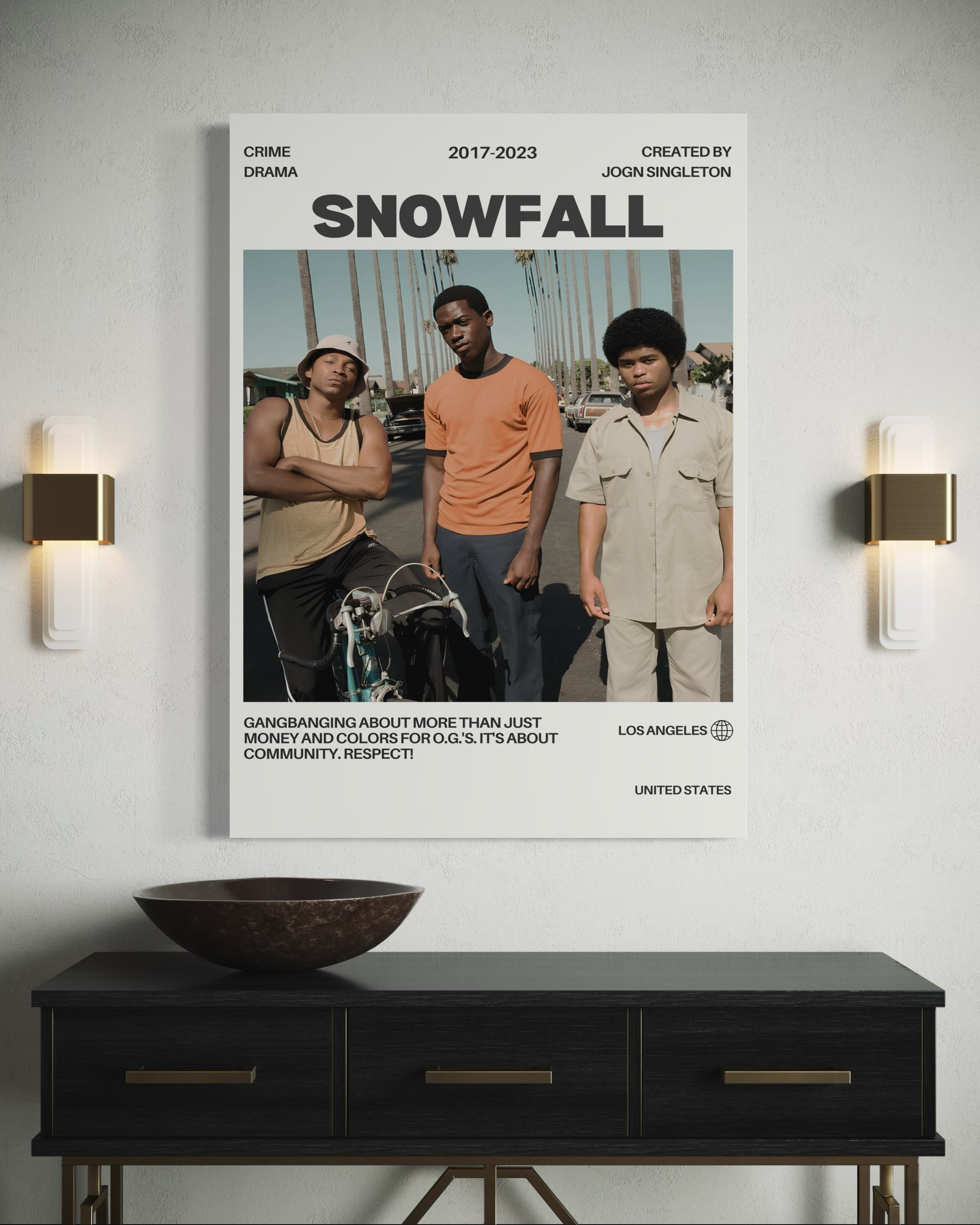 SNOWFALL CANVAS 