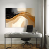 Shaded Whisper Abstract Canvas - Blanq Canvas