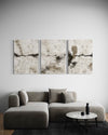 Silver Clouds Set Of 3 Wall Art 