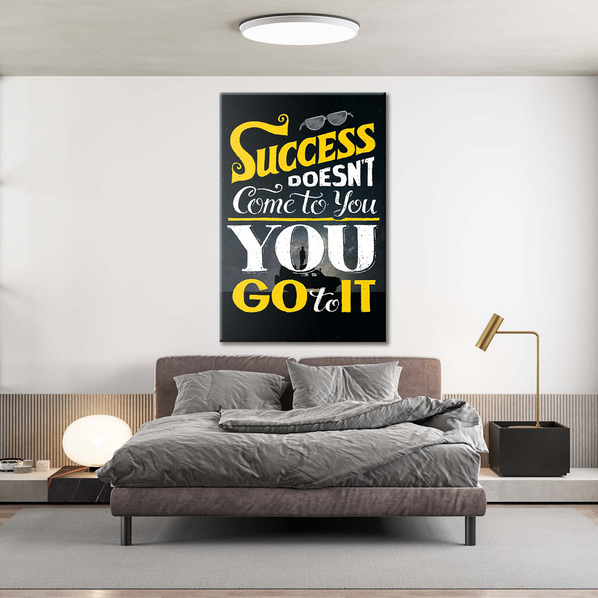 Success Doesnt Come To You Canvas 
