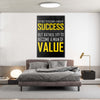 Success Over Value Canvas 