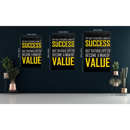 Success Over Value Canvas 