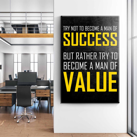Success Over Value Canvas 