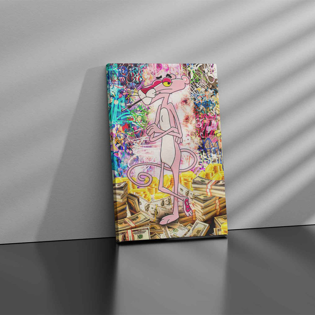 Successful Pink Panther Canvas 