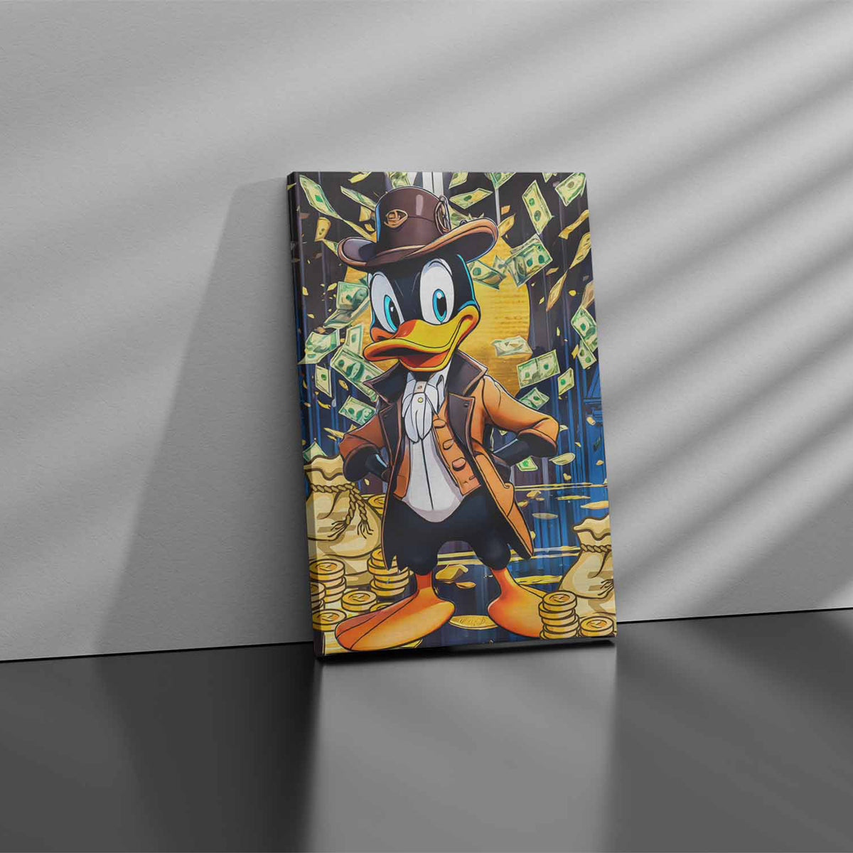 Successfull Scrooge Canvas 