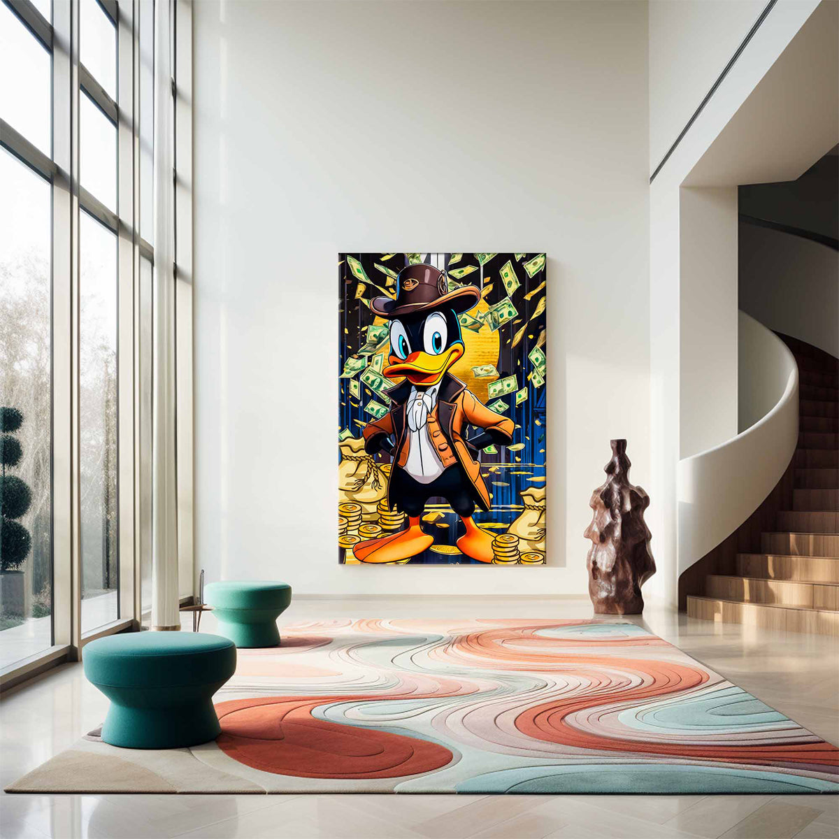 Successfull Scrooge Canvas 