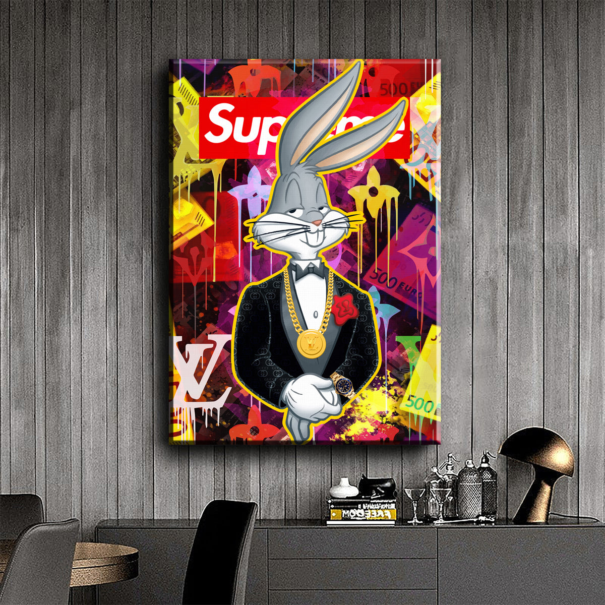 Sumpreme Micky Canvas 
