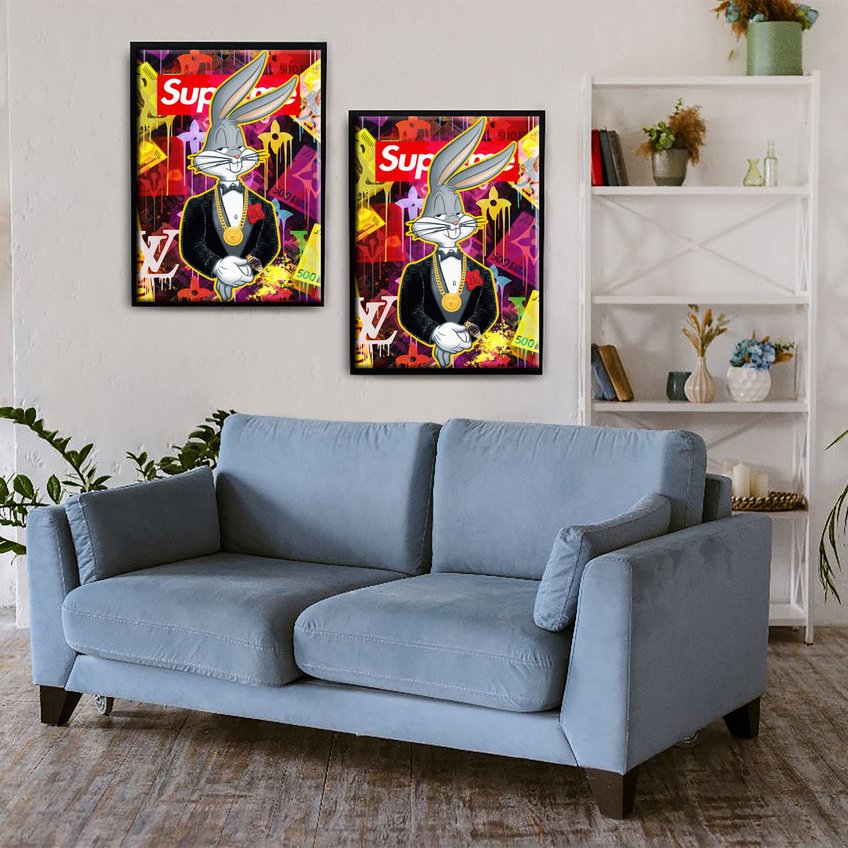 Sumpreme Micky Canvas 