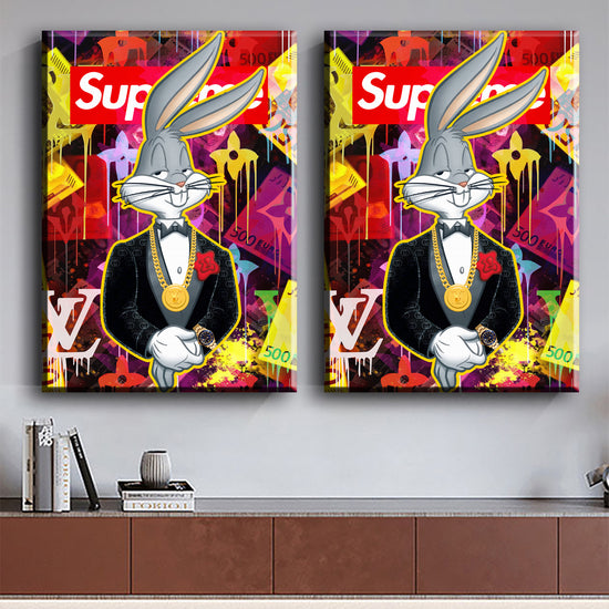 Sumpreme Micky Canvas 