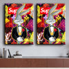 Sumpreme Micky Canvas 