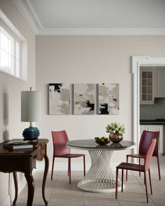 TIDAL DUST SET OF 3 WALL ART 